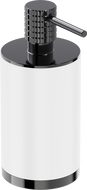 Mexen Triv stajači dozator sapuna, bijeli/black chrome - 70A33059-73W