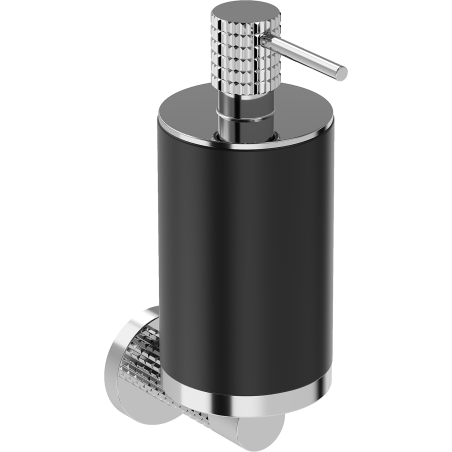 Mexen Triv ziepju dozators, melns/hroms - 70A33058-00B