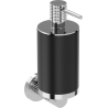 Mexen Triv dispensador de sabonete, preto/cromado - 70A33058-00B