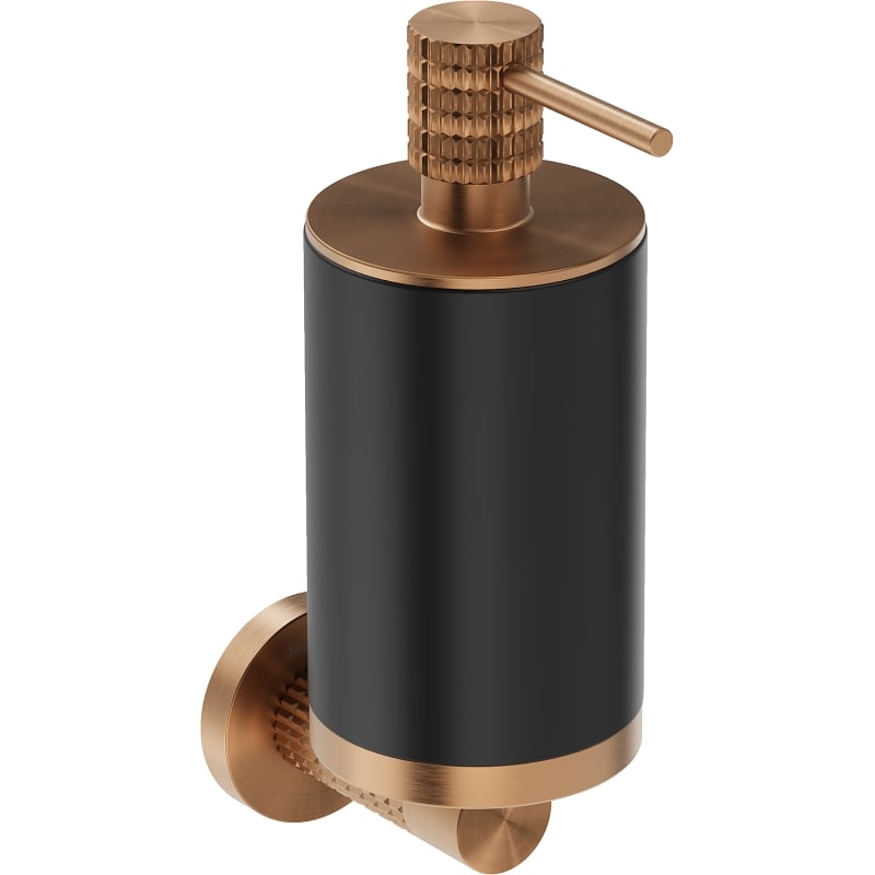 Mexen Triv distributeur de savon, noir/cuivre brossé - 70A33058-65B