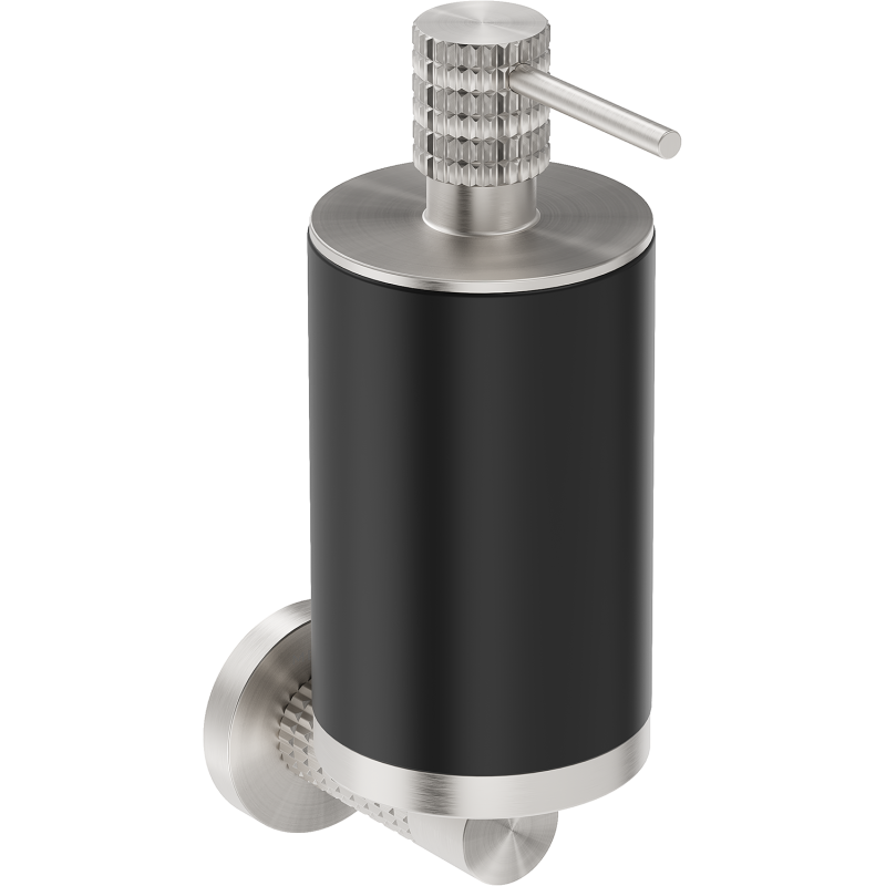 Mexen Triv ziepju dozators, melns/sukas niķelis - 70A33058-97B