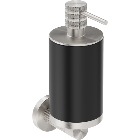 Mexen Triv ziepju dozators, melns/sukas niķelis - 70A33058-97B