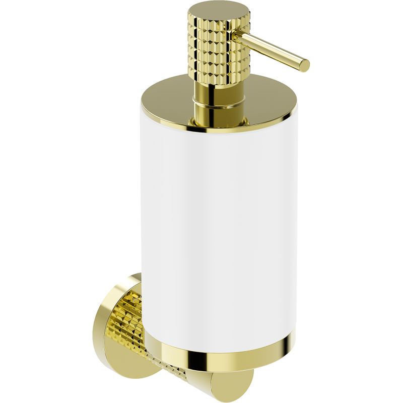 Mexen Triv ziepju dozators, balts/zeltains - 70A33058-50W