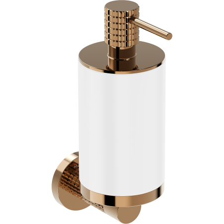 Mexen Triv Seifenspender, Weiß/Rosa Gold - 70A33058-60W