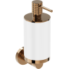Mexen Triv dispenser per sapone, bianco/oro rosa - 70A33058-60W