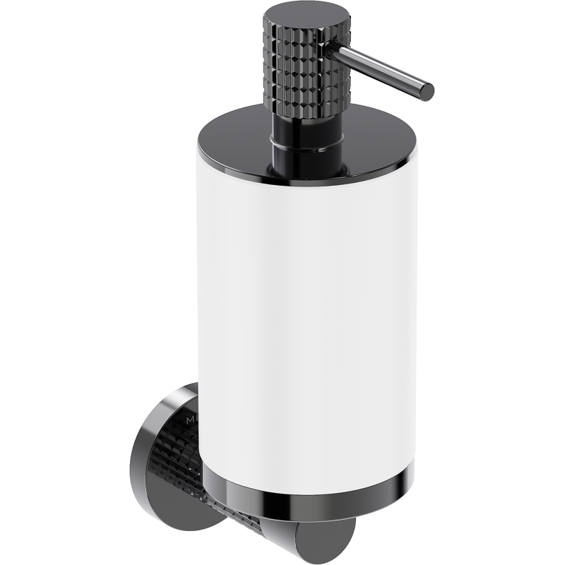 Mexen Triv ziepju dozators, balts/black chrome - 70A33058-73W