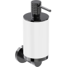 Mexen Triv dozator za sapun, bijela/crna krom - 70A33058-73W