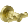 Mexen Triv gancho duplo para toalha, dourado escovado - 70A33012-55