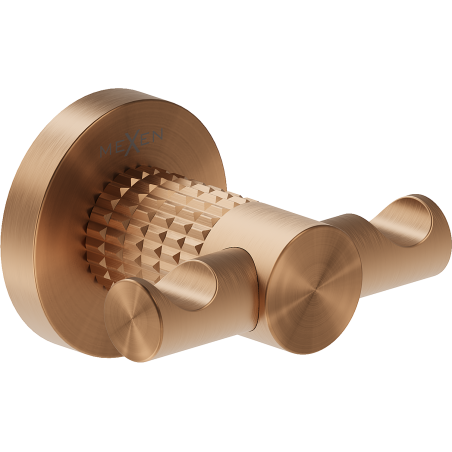 Mexen Triv dubultais dvieļu āķis, matēts varš - 70A33012-65