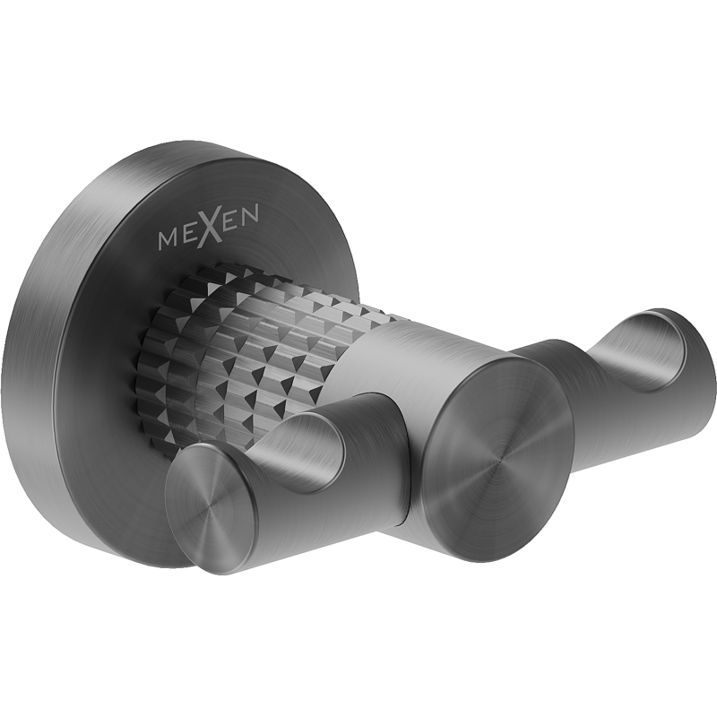 Mexen Triv dubults dvieļu āķis, gun gray matēts - 70A33012-66