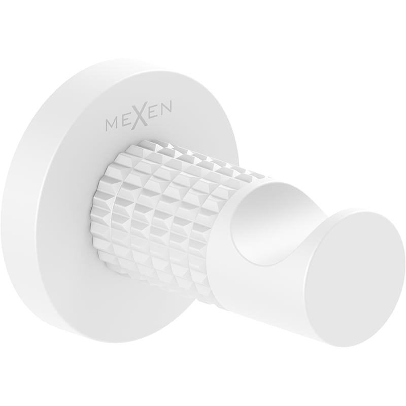 Mexen Triv handdoekhaak, wit - 70A33011-20