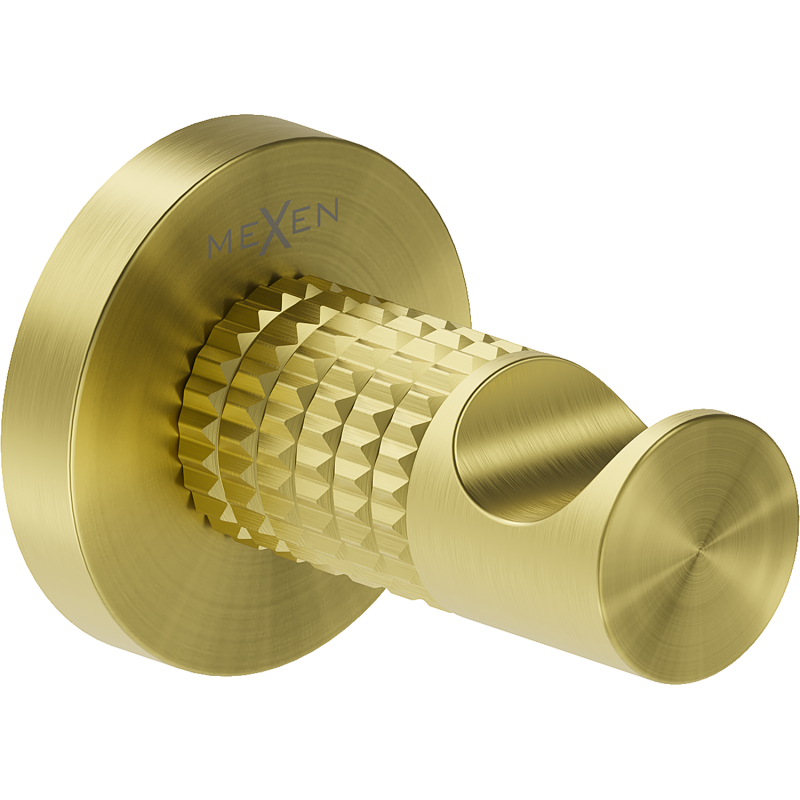 Mexen Triv dvieļu āķis, matēts zelts - 70A33011-55