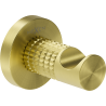 Mexen Triv towel hook, brushed gold - 70A33011-55