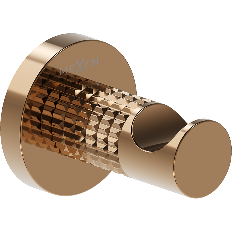 Mexen Triv dvieļu āķis, rozā zelts - 70A33011-60