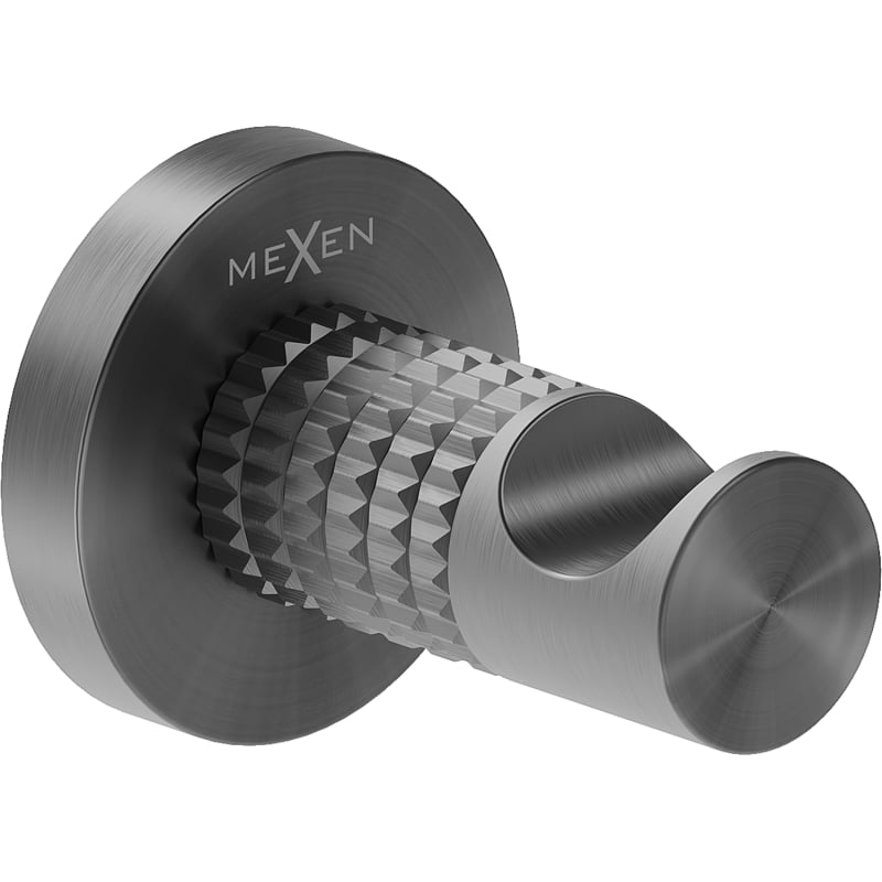 Mexen Triv Handtuchhaken, gebürstetes Gun Gray - 70A33011-66