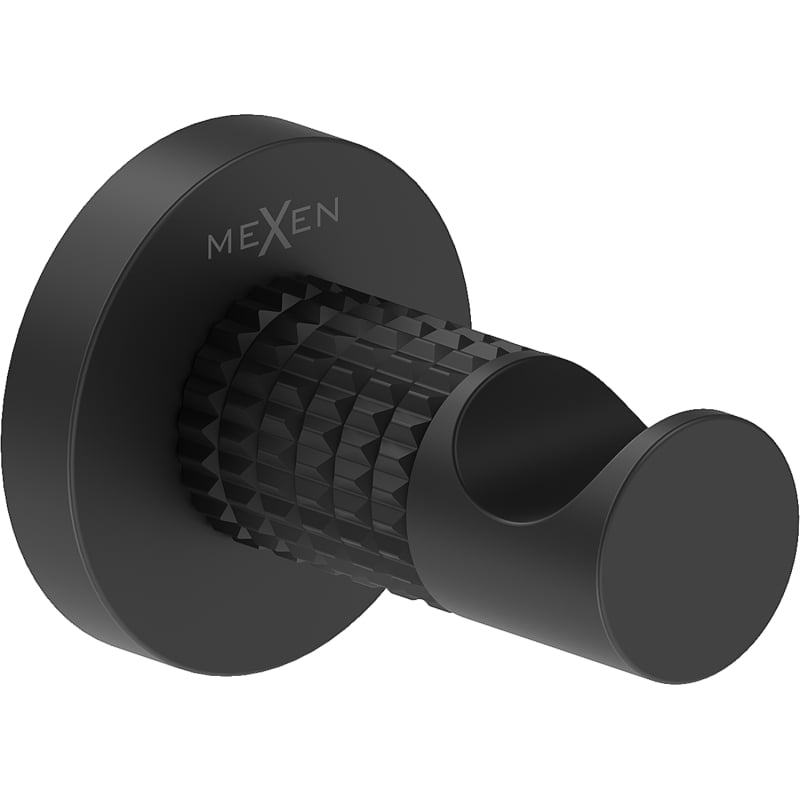 Mexen Triv Handtuchhaken, schwarz - 70A33011-70