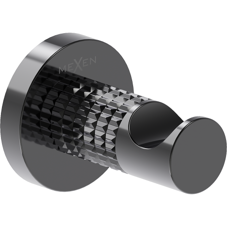 Mexen Triv dvieļu āķis, black chrome - 70A33011-73