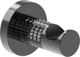Mexen Triv dvieļu āķis, black chrome - 70A33011-73