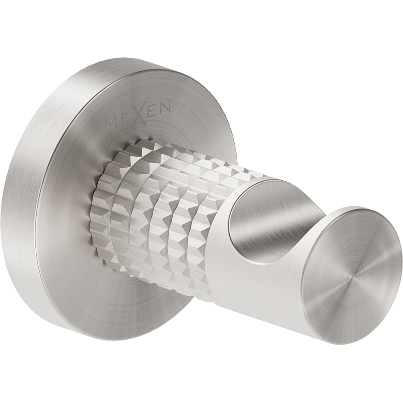 Mexen Triv dvieļu āķis, matēts niķelis - 70A33011-97