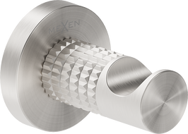 Mexen Triv dvieļu āķis, matēts niķelis - 70A33011-97