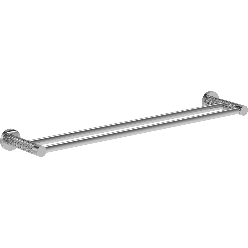 Mexen Triv dubults dvieļu turētājs, hroms - 70A33047-00