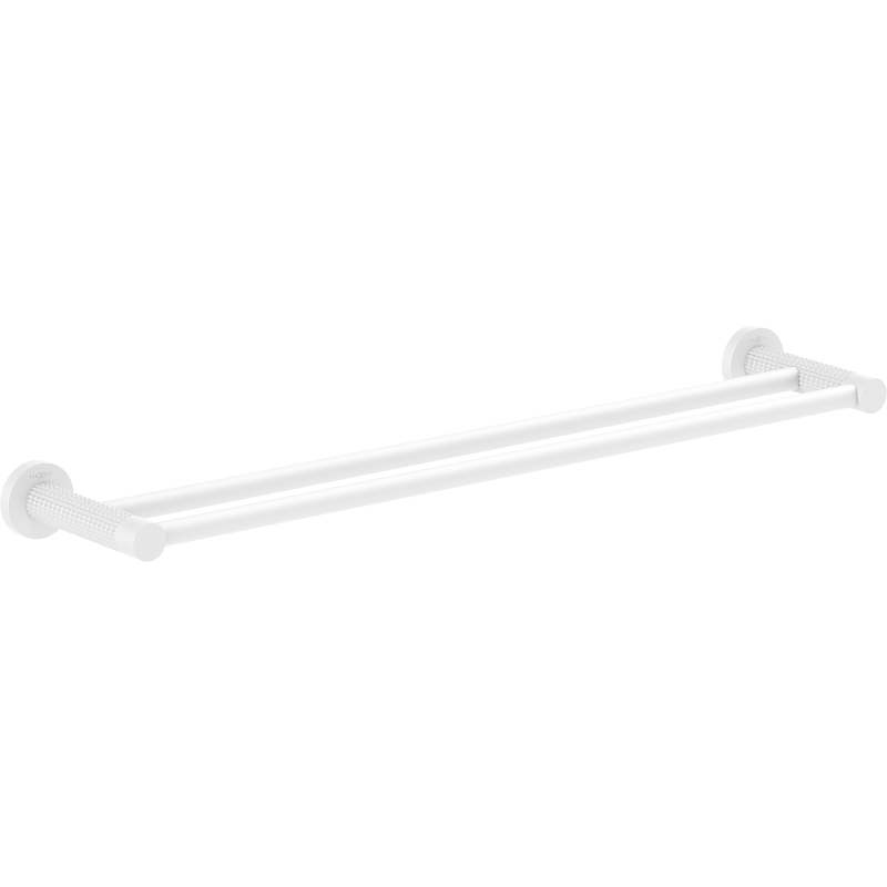 Mexen Triv dubultais dvieļu turētājs, balts - 70A33047-20