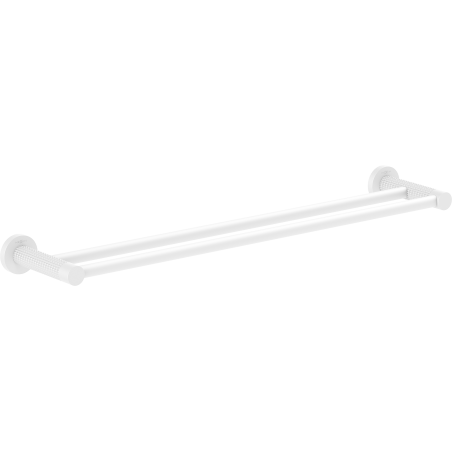 Mexen Triv dubultais dvieļu turētājs, balts - 70A33047-20