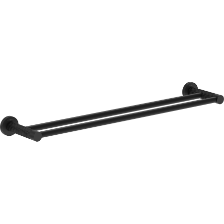 Mexen Triv double porte-serviettes, noir - 70A33047-70