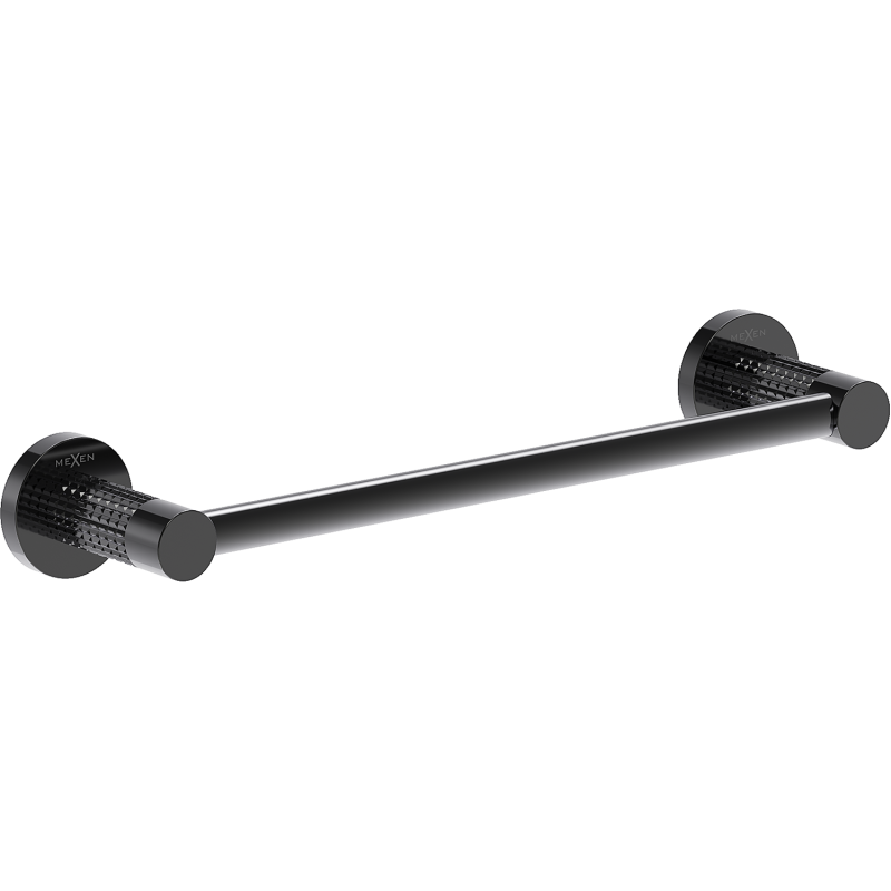 Mexen Triv dvieļu turētājs, melns hroms - 70A33041-73