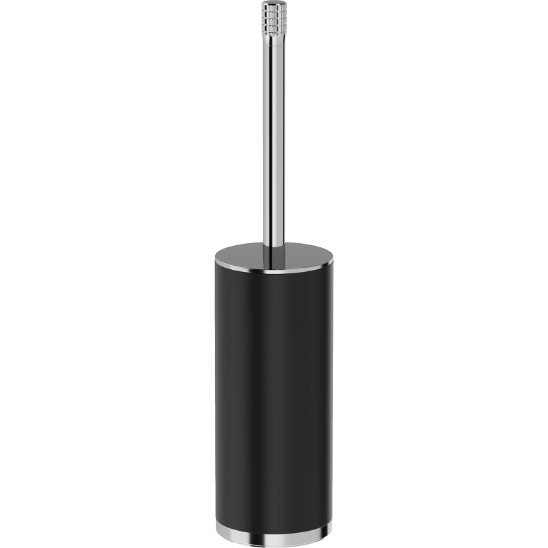Mexen Triv stāvēt tualetes birste, melna/hromēta - 70A33073-00B