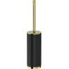 Mexen Triv stāv tualetes birste, melna/zeltaina - 70A33073-50B