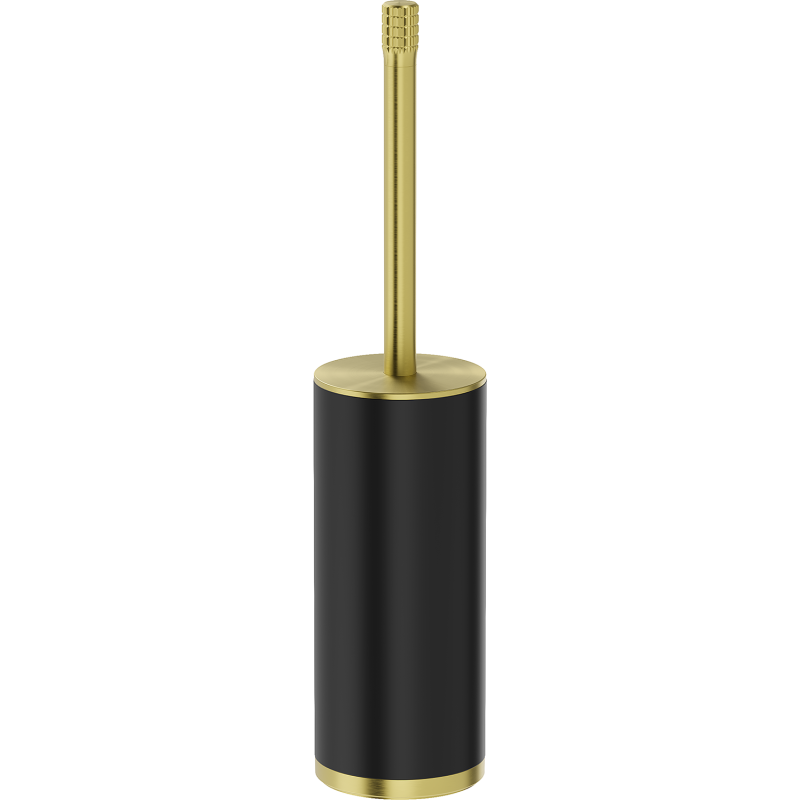 Mexen Triv brīvi stāvoša tualetes birste, melna/zeltaina matēta - 70A33073-55B