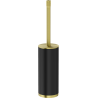 Mexen Triv brīvi stāvoša tualetes birste, melna/zeltaina matēta - 70A33073-55B
