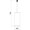 Mexen Triv vapaa seisova WC-harja, musta/ruusukulta - 70A33073-60B