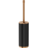 Mexen Triv stehende Toilettenbürste, schwarz/gebürstetes Kupfer - 70A33073-65B