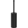 Mexen Triv standing toilet brush, black - 70A33073-70B