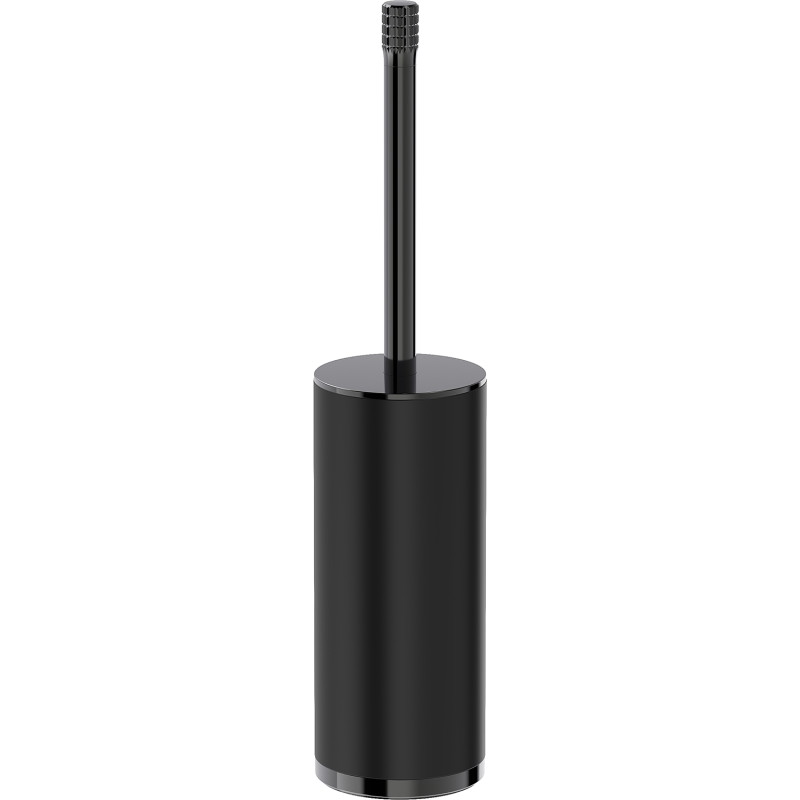 Mexen Triv spazzola per WC autoportante, nero/cromato nero - 70A33073-73B