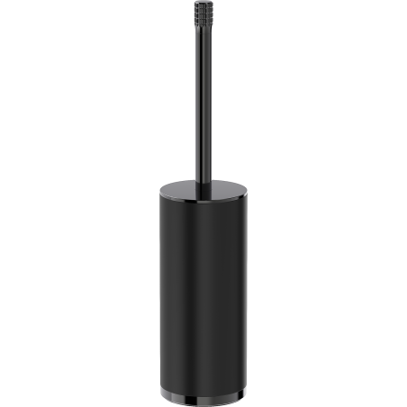 Mexen Triv staande toiletborstel, zwart/black chrome - 70A33073-73B