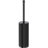 Mexen Triv freestanding toilet brush, black/black chrome - 70A33073-73B