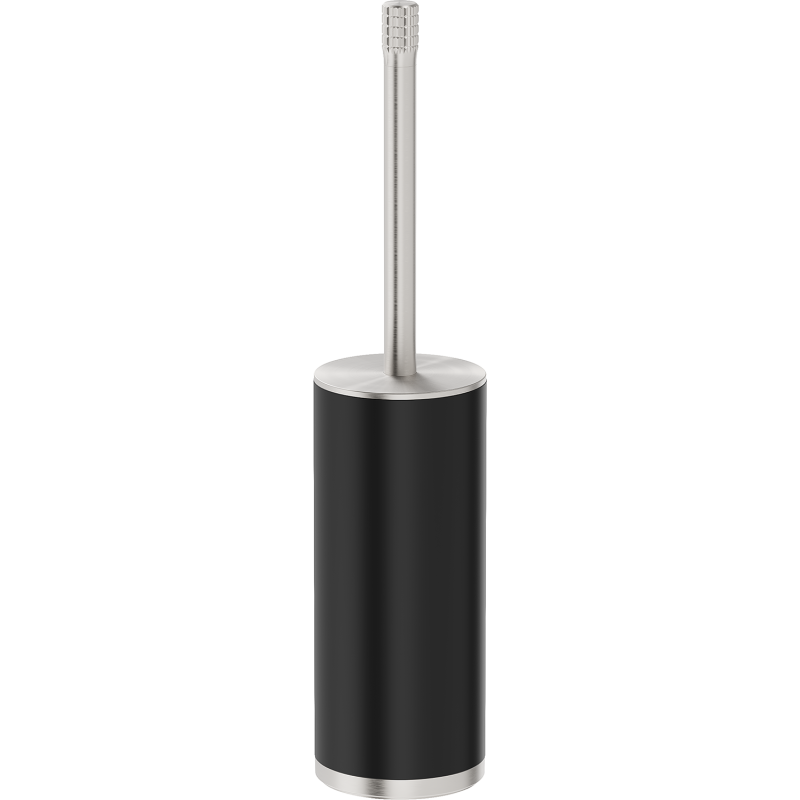 Mexen Triv brīvi stāvoša tualetes birste, melna/matēta niķeļa - 70A33073-97B