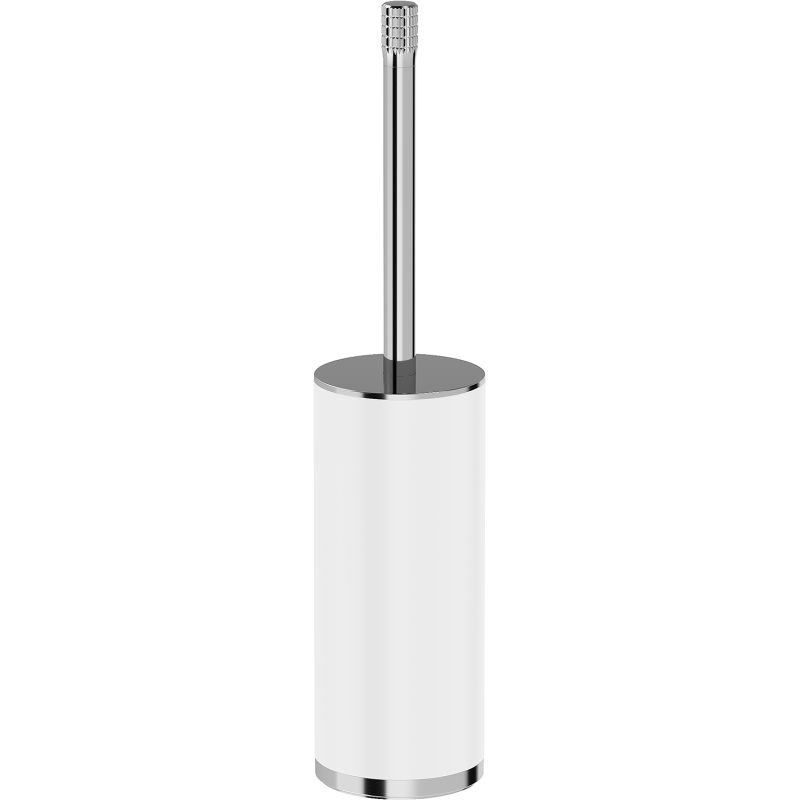 Mexen Triv stāvot tualetes birste, balts/hroms - 70A33073-00W