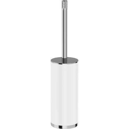 Mexen Triv szczotka toaletowa stojąca, biała/chrom - 70A33073-00W