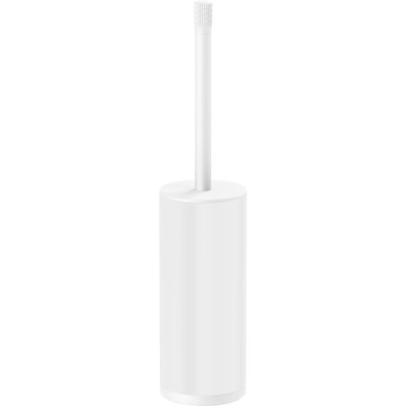 Mexen Triv cepillo de inodoro de pie, blanco - 70A33073-20W