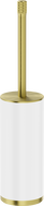 Mexen Triv standing toilet brush, white/gold brushed - 70A33073-55W