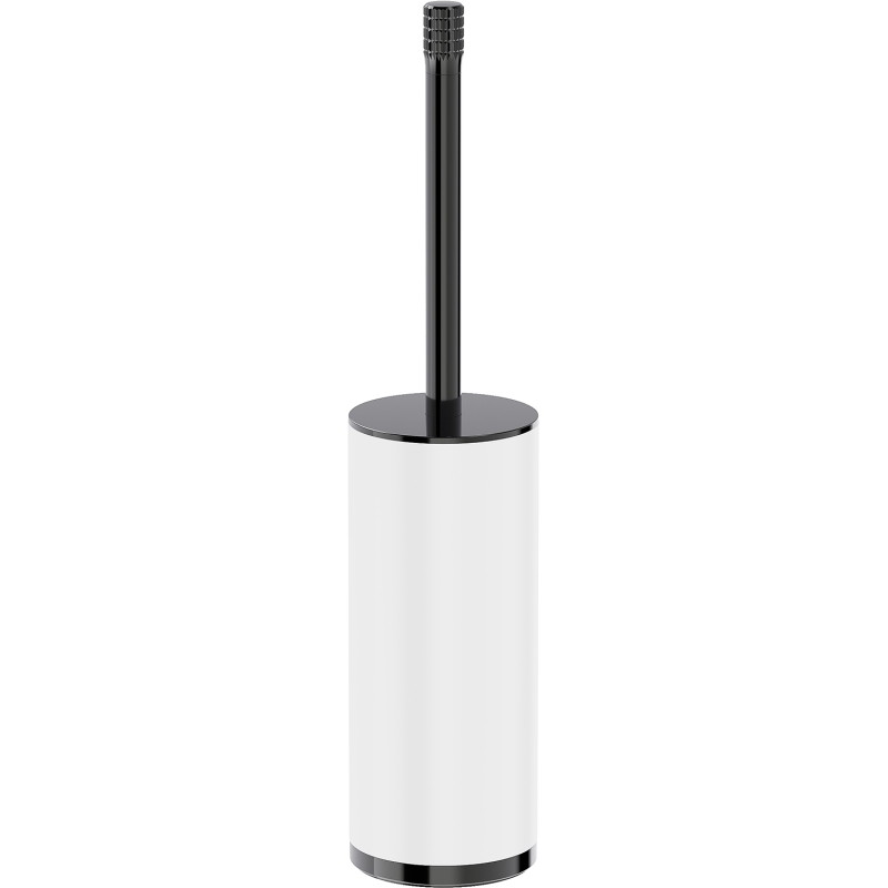 Mexen Triv spazzola per toilette autoportante, bianco/cromo nero - 70A33073-73W