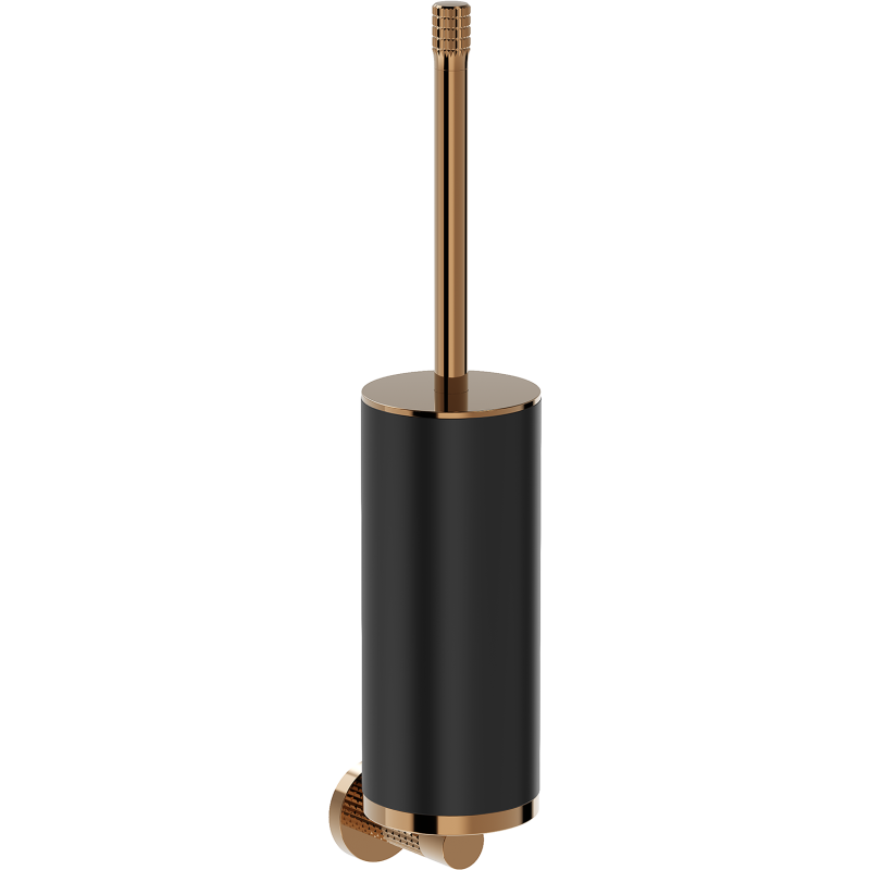 Mexen Triv tualetes birste, melna/rozā zelts - 70A33071-60B