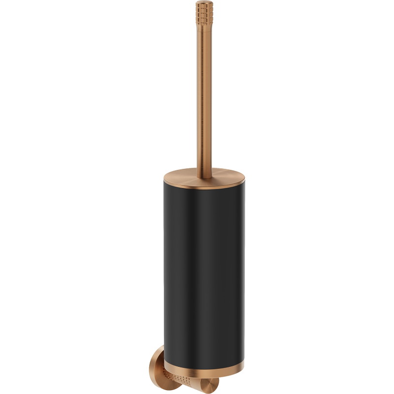 Mexen Triv cepillo de baño, negro/cobre cepillado - 70A33071-65B