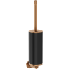 Mexen Triv cepillo de baño, negro/cobre cepillado - 70A33071-65B