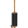 Mexen Triv toilet brush, black/brushed copper - 70A33071-65B