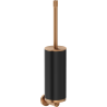 Mexen Triv Toilettenbürste, schwarz/gebürstetes Kupfer - 70A33071-65B